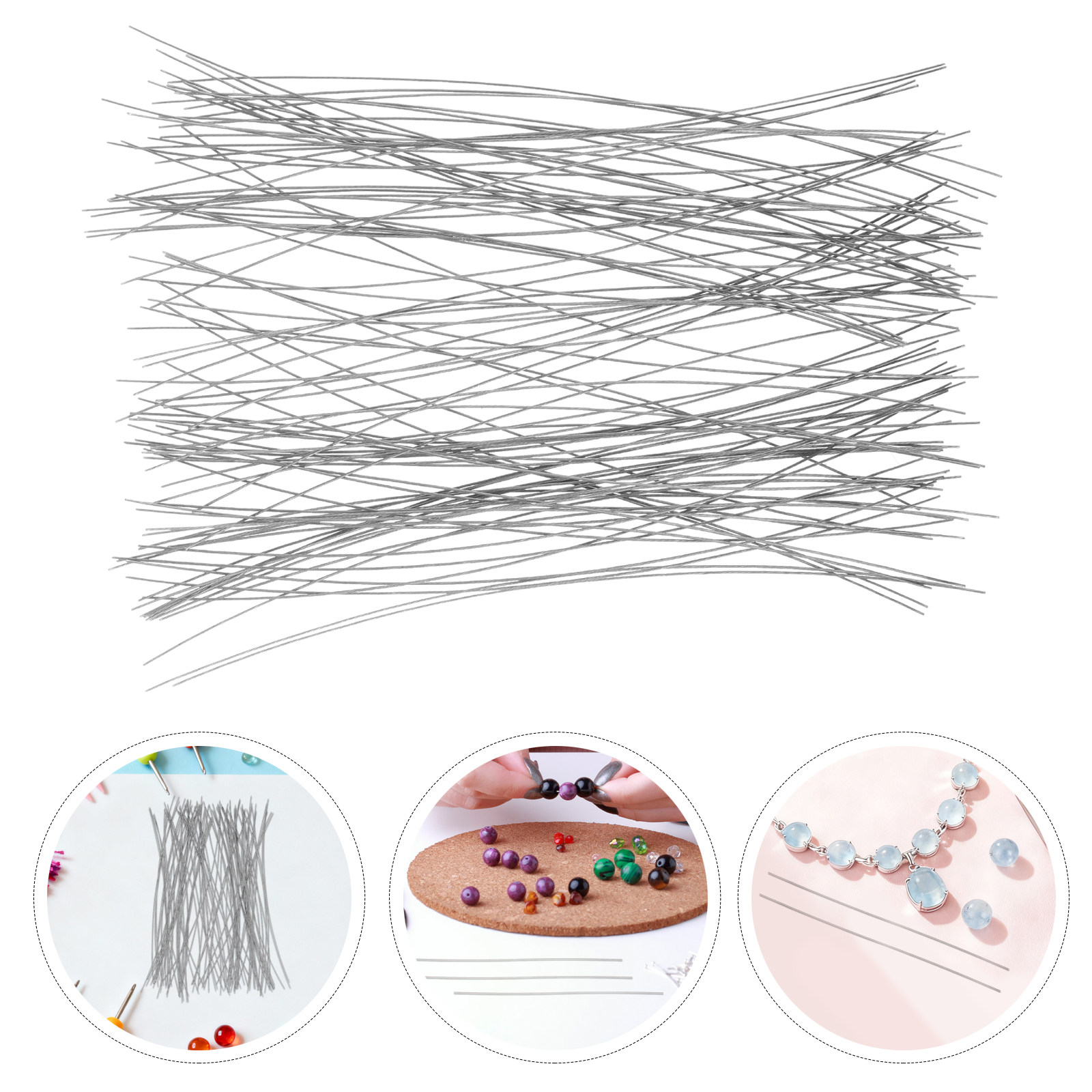 Jewelry Making Tools And Supplies - 200 aiguilles à perler pour la
