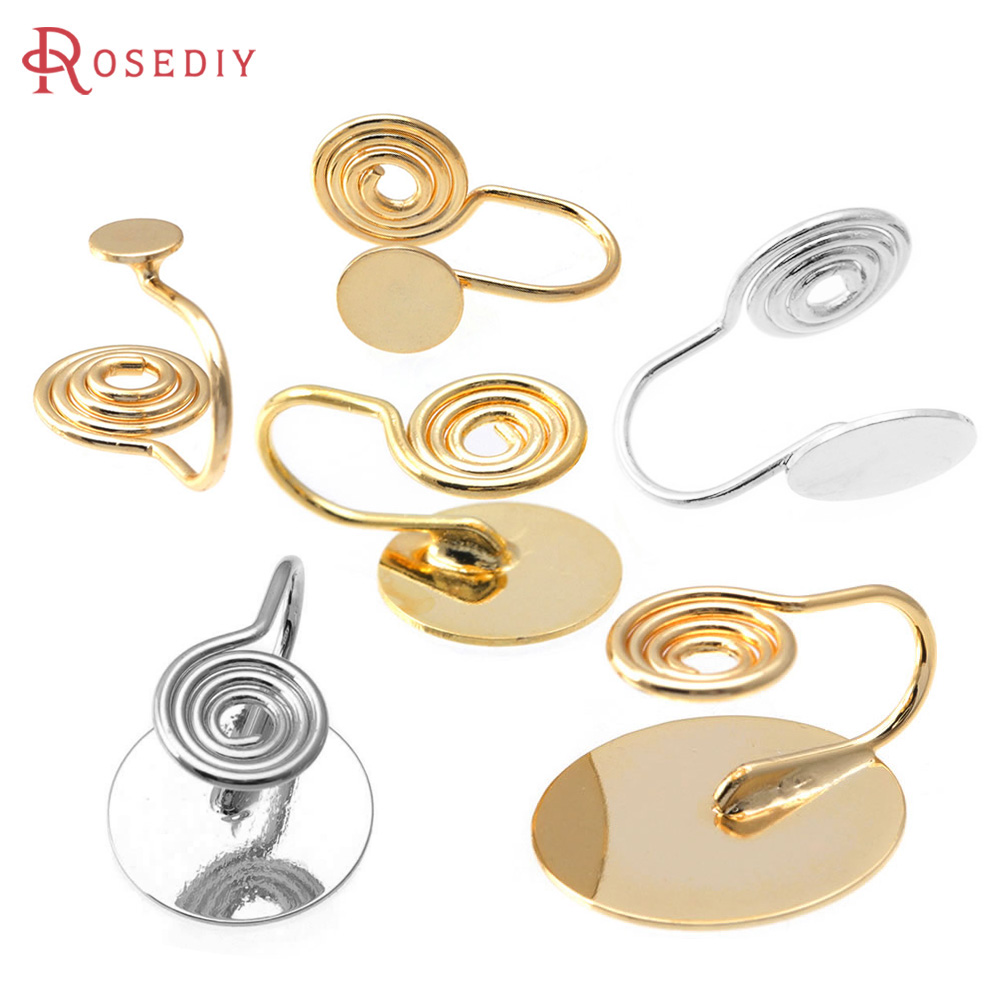 Jewelry Making Soldering Kit - 4MM~14MM Laiton couleur or 18K avec
