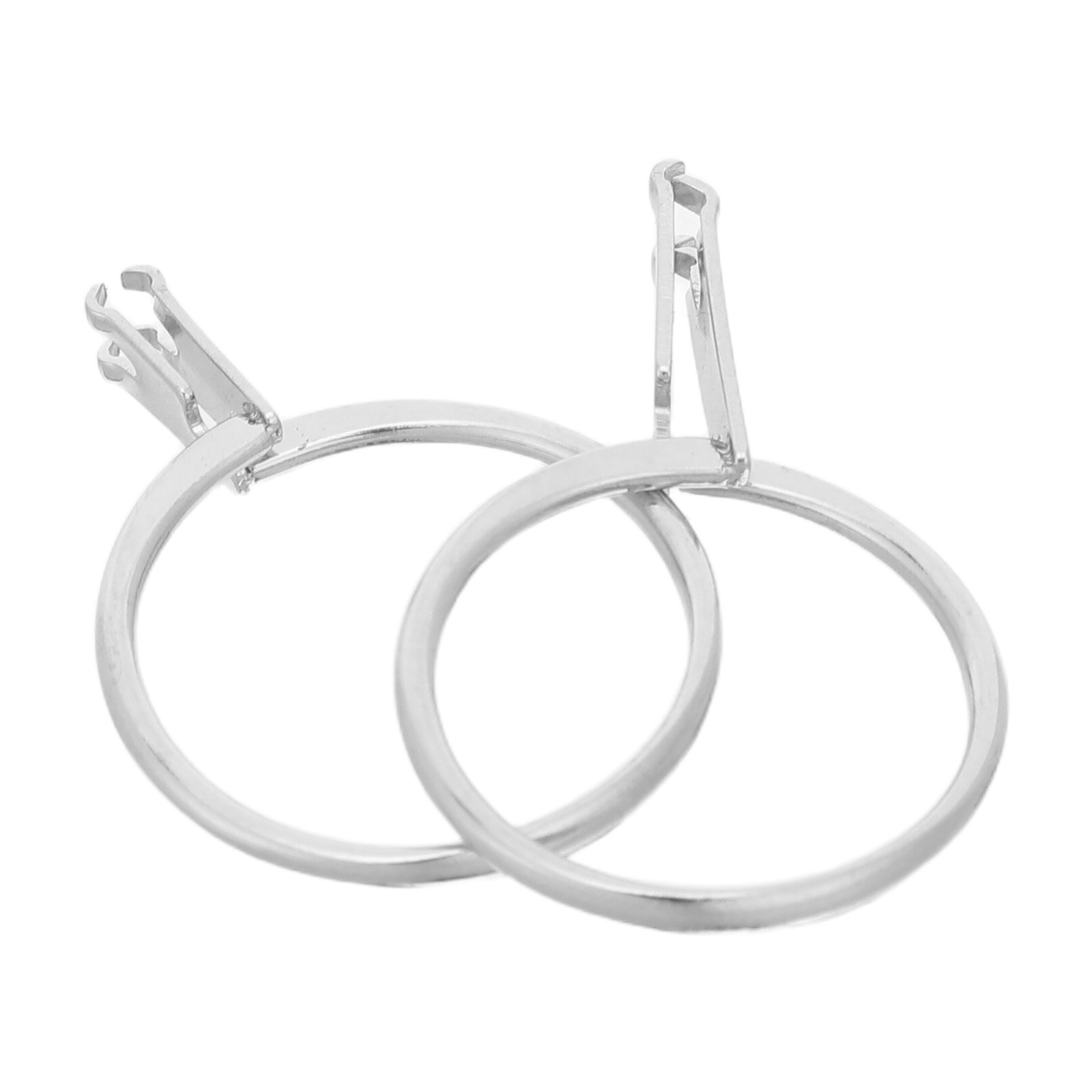Ring Blank Adjustable - 2 pièces, support réglable pour bague