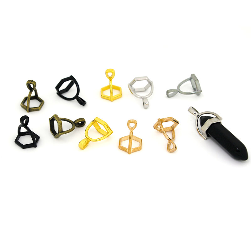 Jewelry Making With Stones - Capuchons de pierres précieuses hexagonales, 20