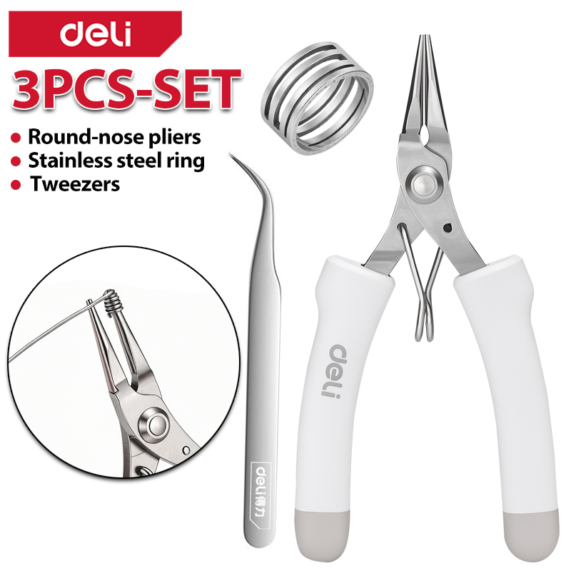 Jewelry Making Round Nose Pliers - Pince à bec rond en acier