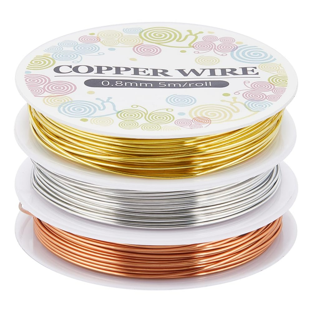 Jewelry Making With Copper Wire - Fil de cuivre pur pour bijoux