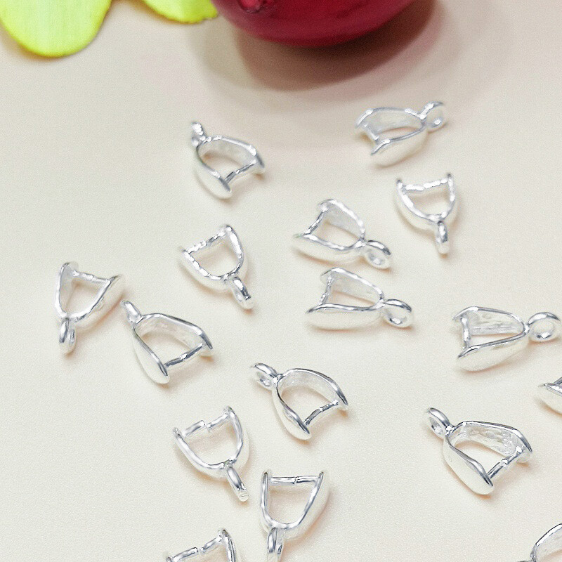 Jewelry Making With Stones - 50 pièces de connecteurs plaqués argent,