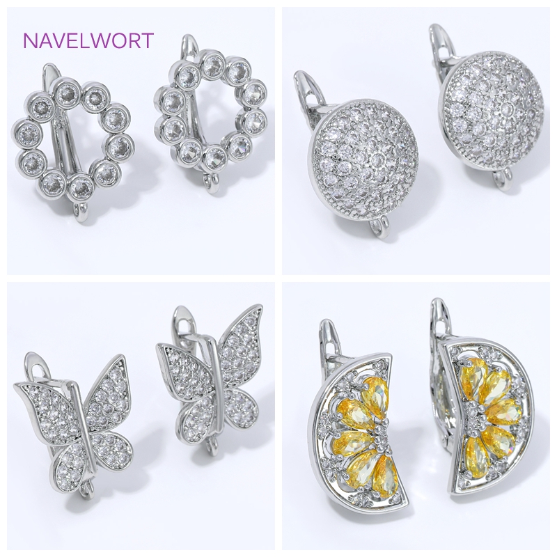 Jewelry Making Soldering Kit - Crochets d'oreilles en forme d'éventail plaqués