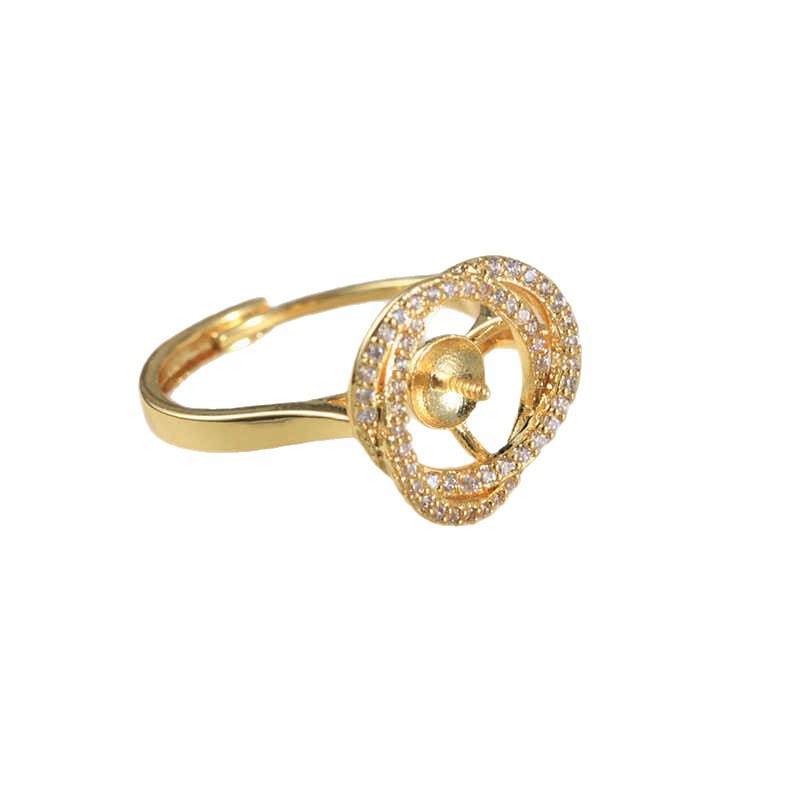 JZ209 Bague en cuivre plaqué o - Ring Blank Adjustable avis et prix