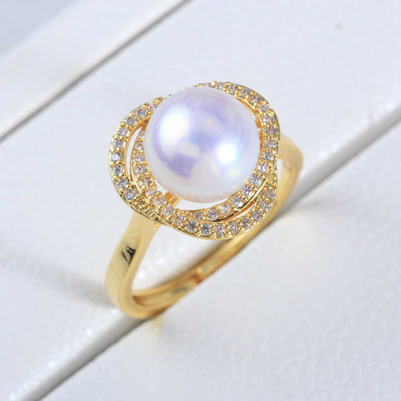 JZ209 Bague en cuivre plaqué o - Ring Blank Adjustable avis et prix