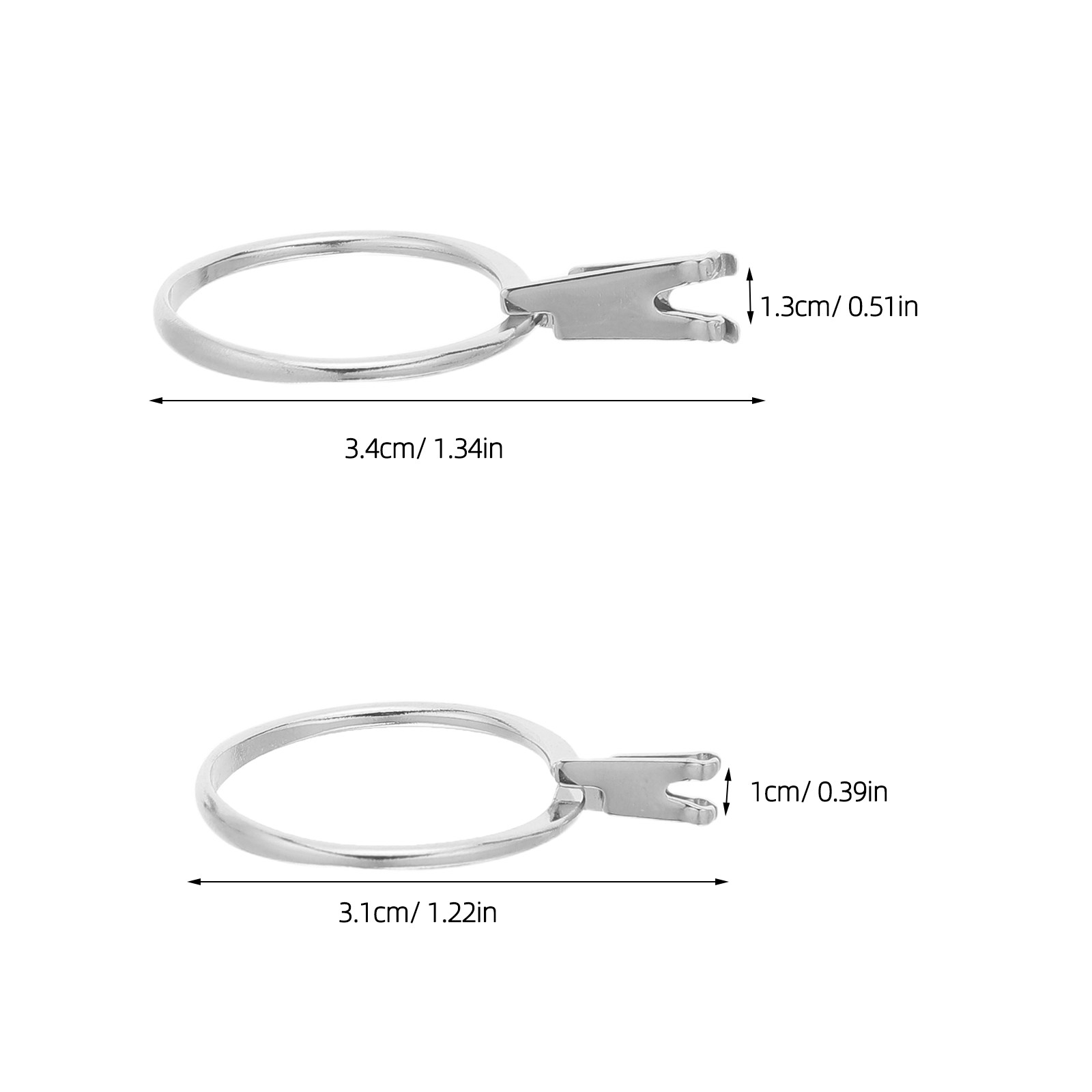 2 pièces, support réglable pou - Ring Blank Adjustable avis et prix