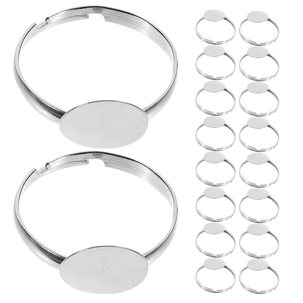 50 pièces de bases de bagues v - Ring Blank Adjustable avis et prix