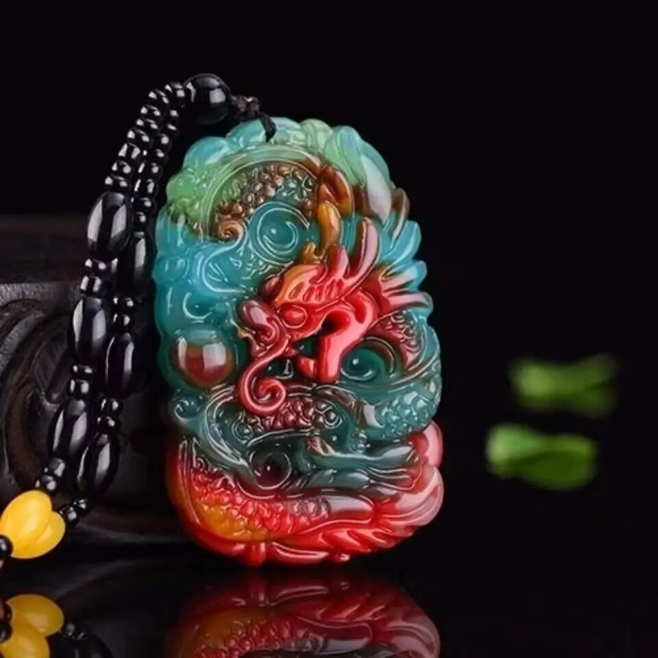 Véritable Jade Dragon pendenti - Jewelry Making With Stones avis et prix