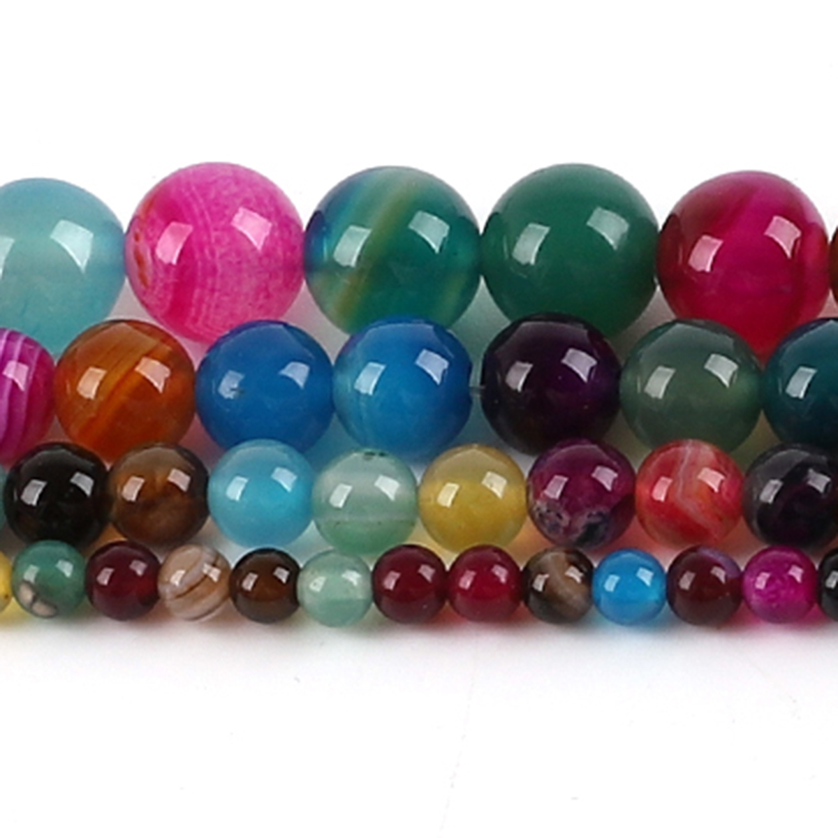 Perles en pierre d'agate natur - Jewelry Making With Stones avis et prix