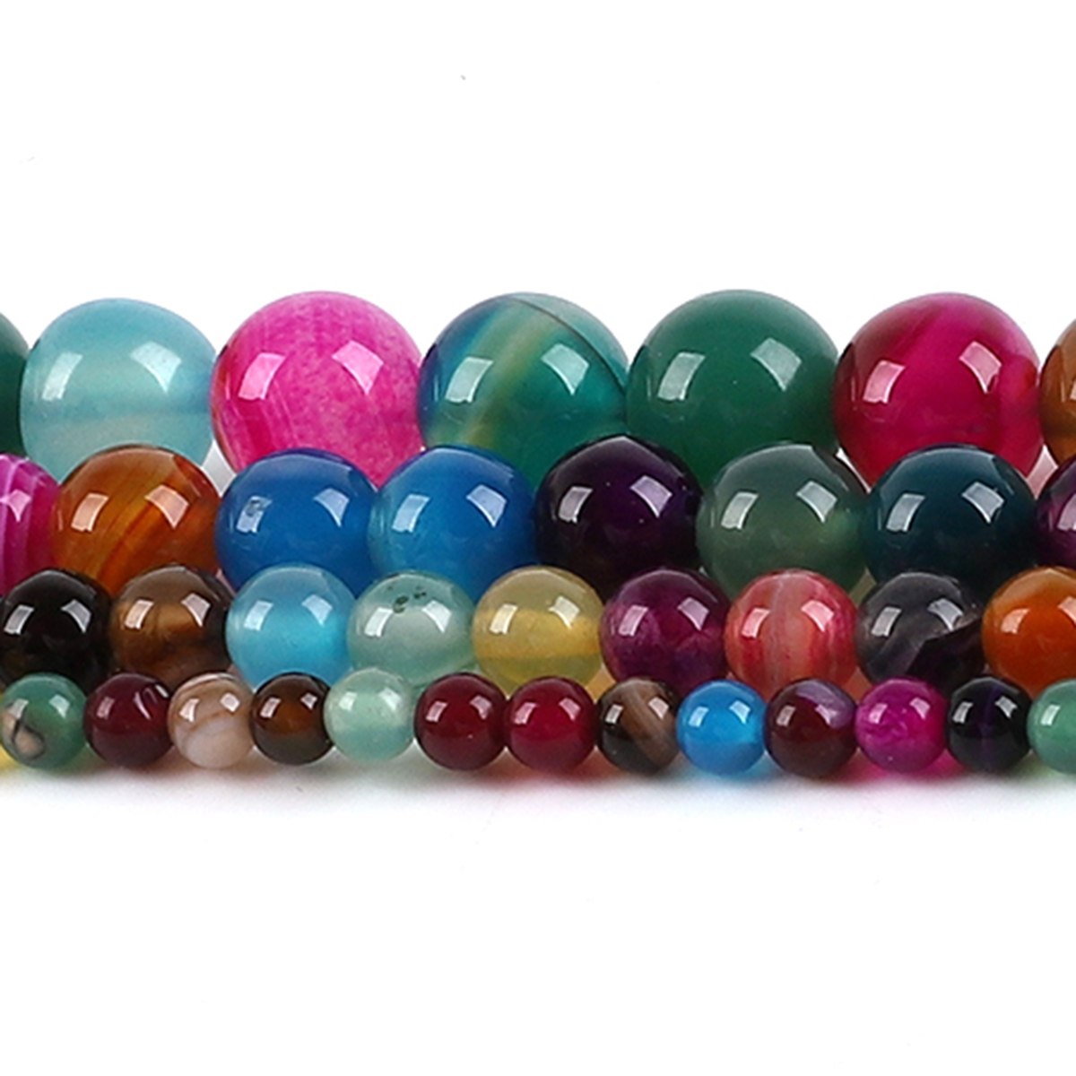Perles en pierre d'agate natur - Jewelry Making With Stones avis et prix