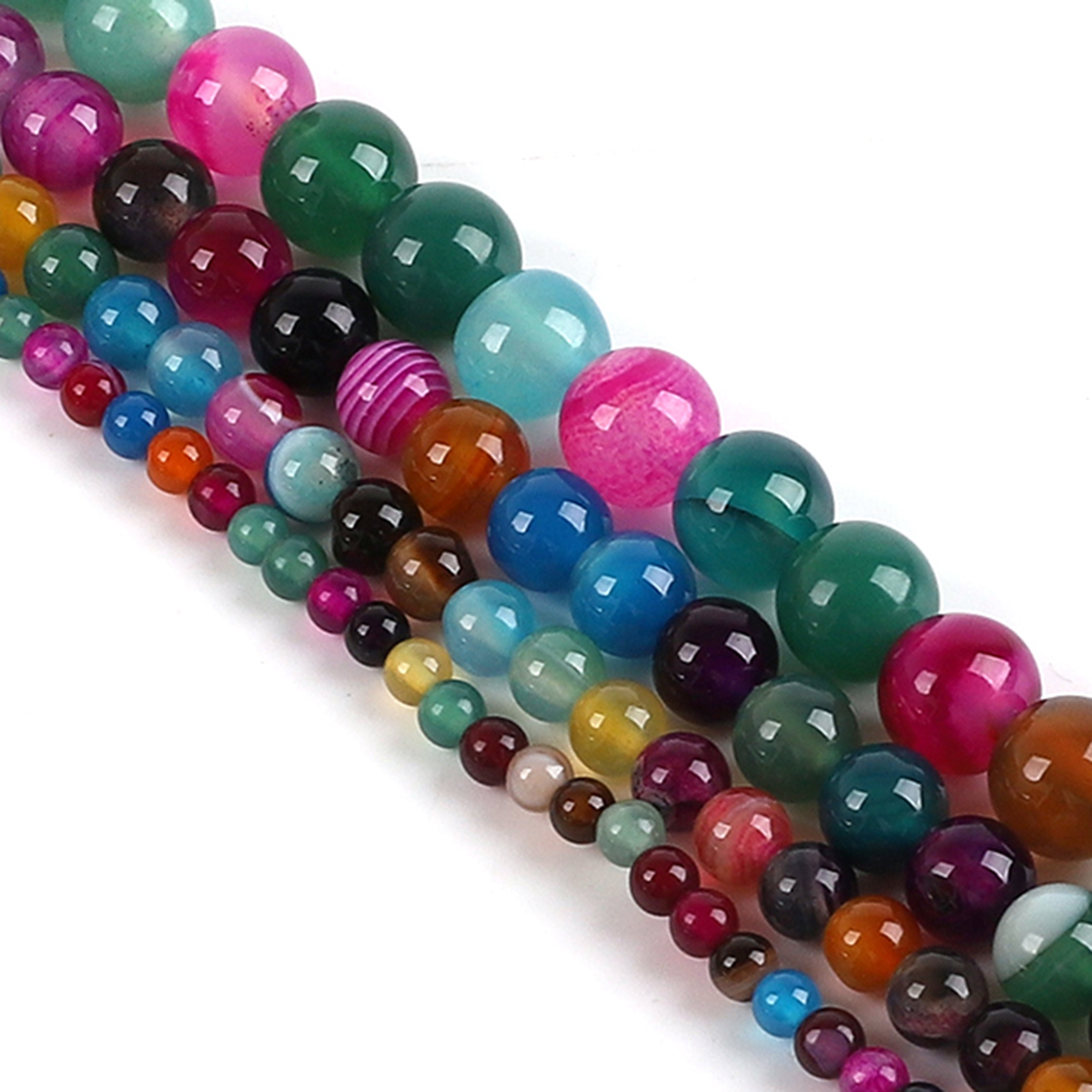 Perles en pierre d'agate natur - Jewelry Making With Stones avis et prix