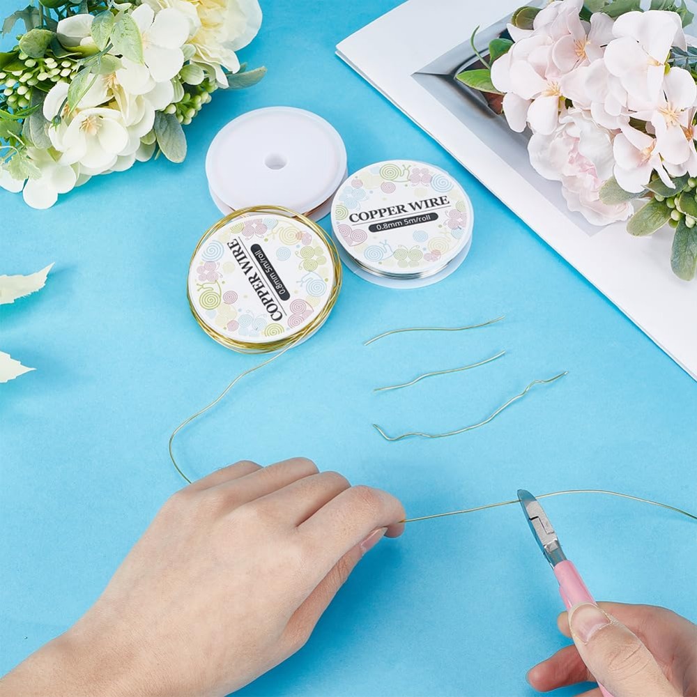 Fil de cuivre pur pour bijoux  - Jewelry Making With Copper Wire avis et prix