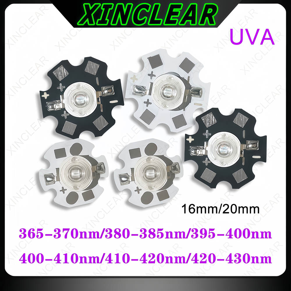 Puces LED UVA 3W, UVA 370nm 38 - Jewelry Making Board avis et prix