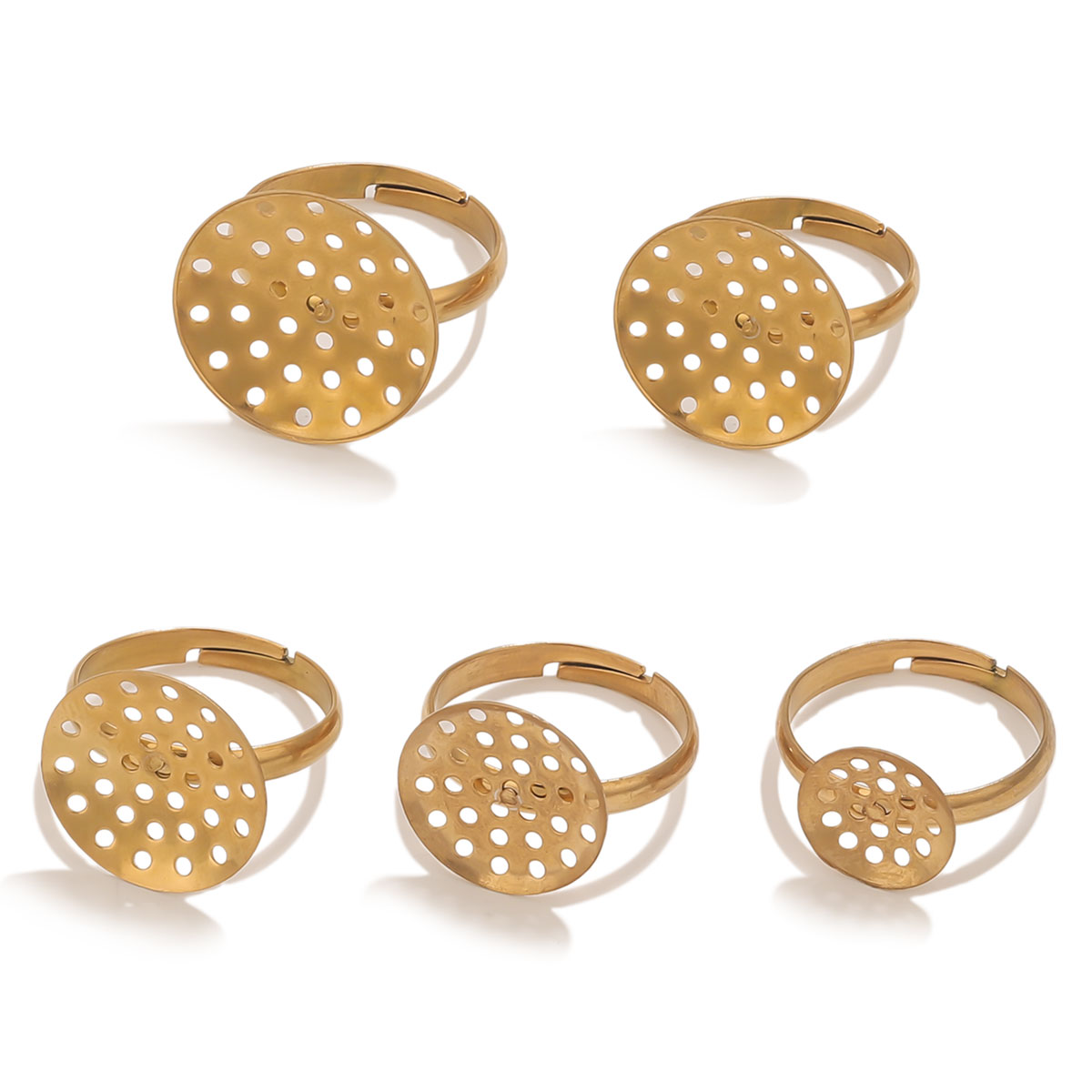 Base de bague en acier inoxyda - Ring Blank Adjustable avis et prix