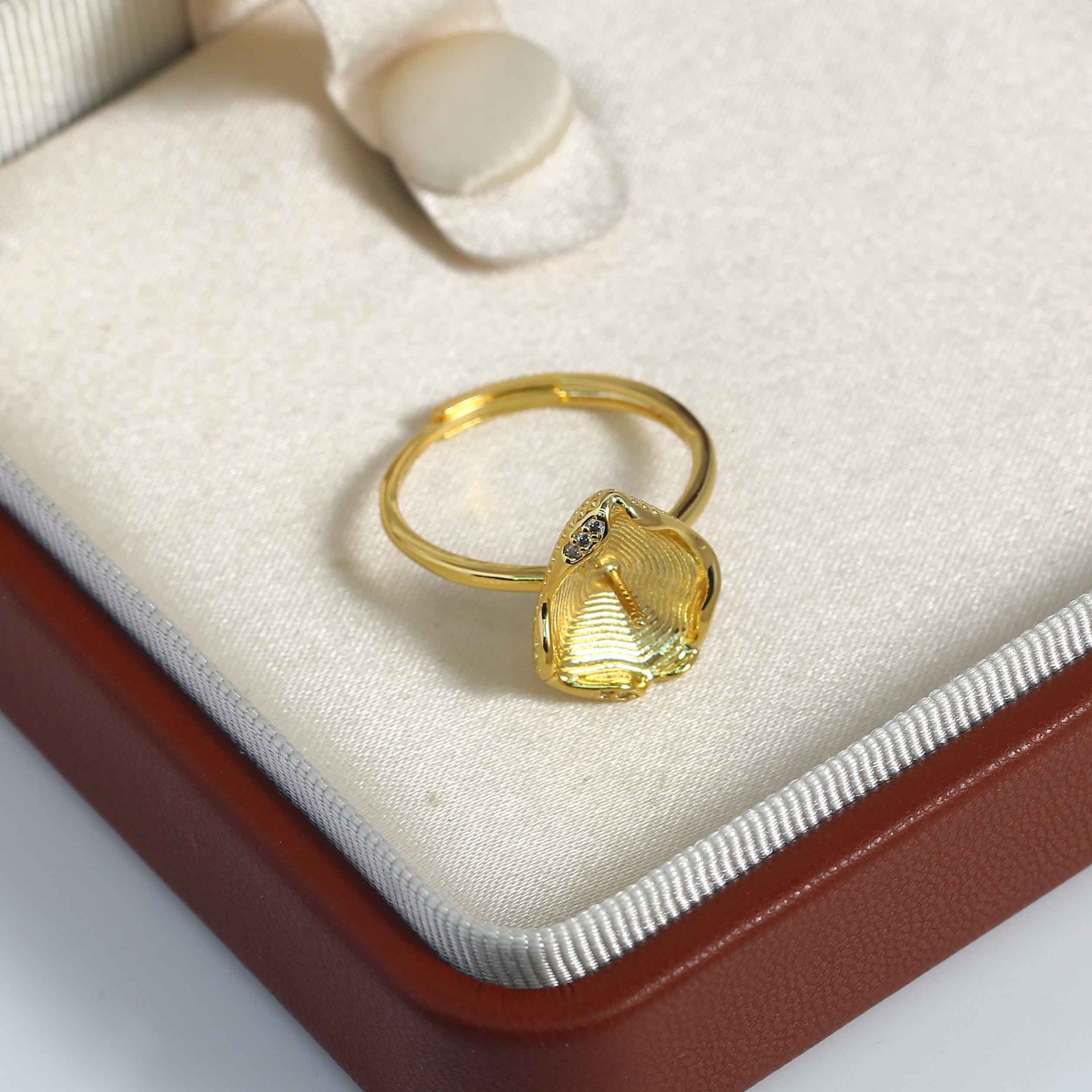 JZ033 Bague réglable en cuivre - Ring Blank Adjustable avis et prix