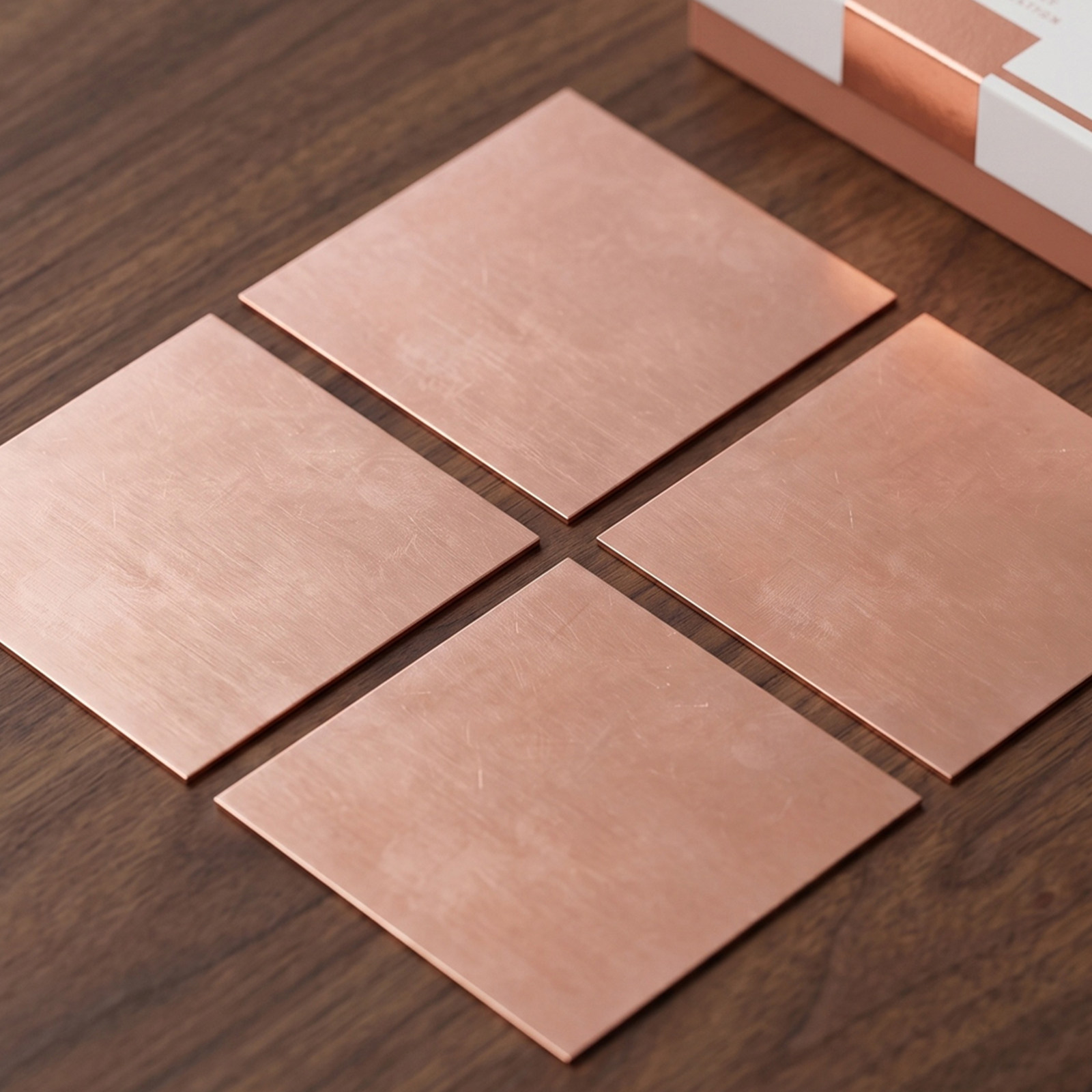 4 pièces de plaques de cuivre  - Jewelry Making Tools And Supplies avis et prix