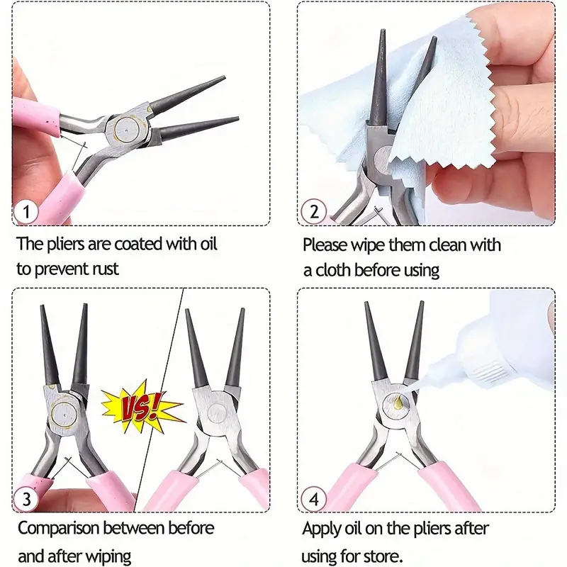 Ensemble de pinces pour la fab - Jewelry Making Round Nose Pliers avis et prix