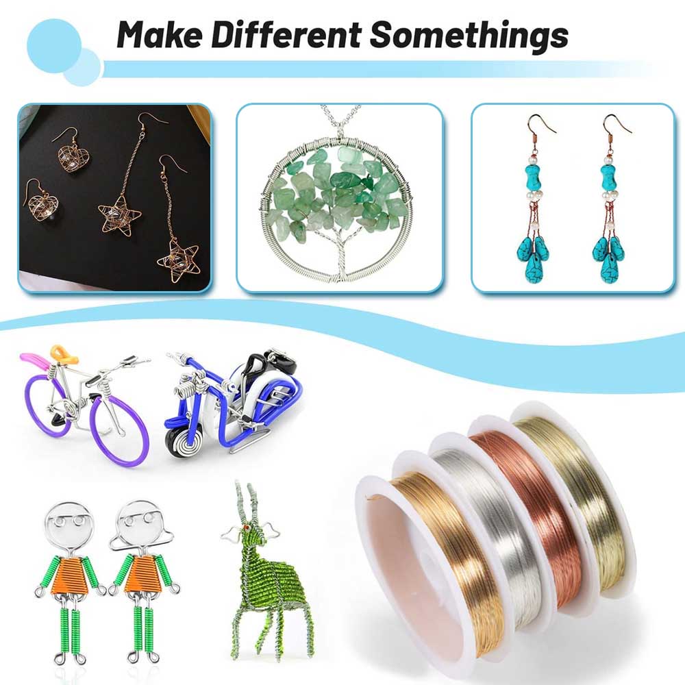 Fil de cuivre pour bijoux, 0.2 - Jewelry Making With Copper Wire avis et prix