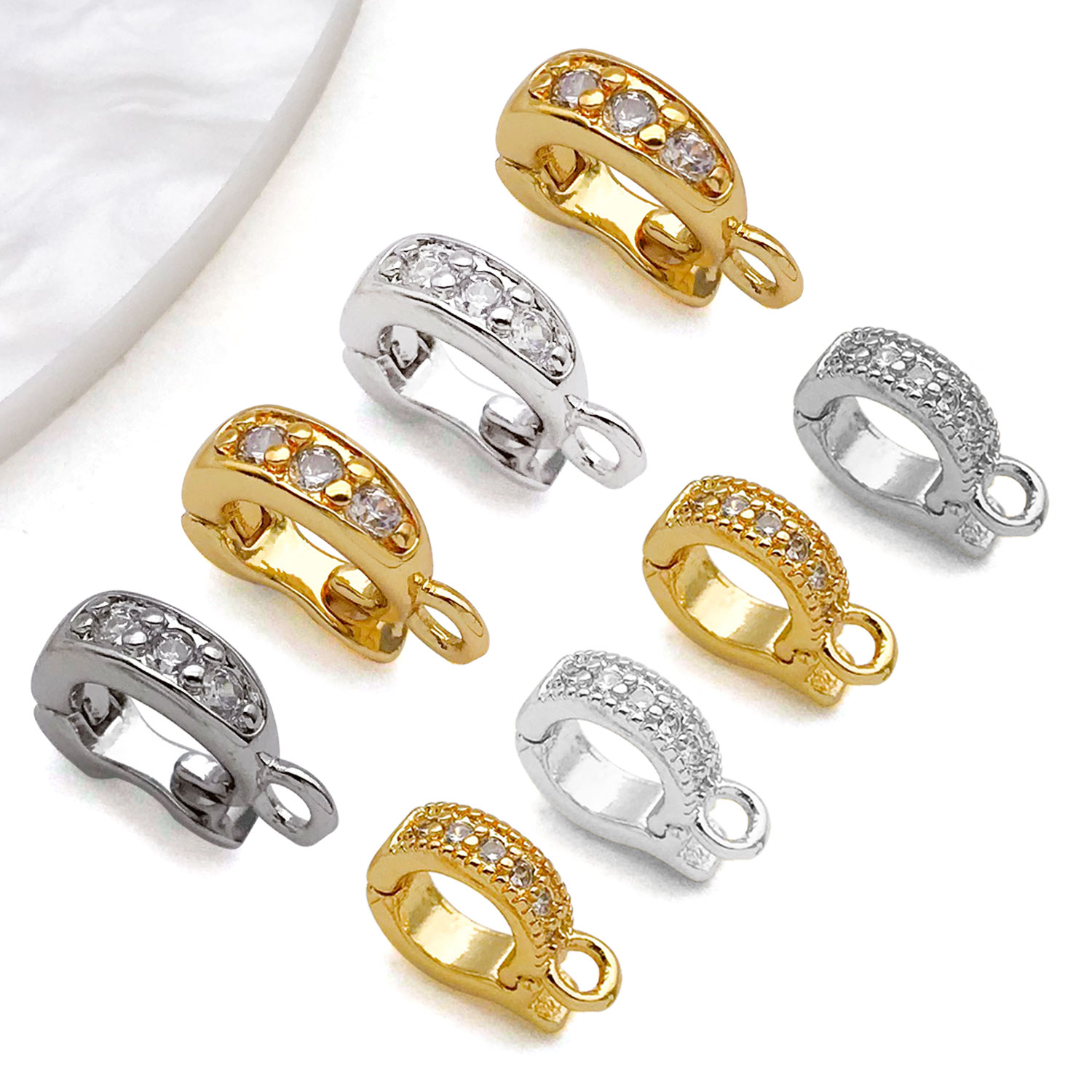 5 pièces 18K véritable plaqué  - Jewelry Making Charms avis et prix