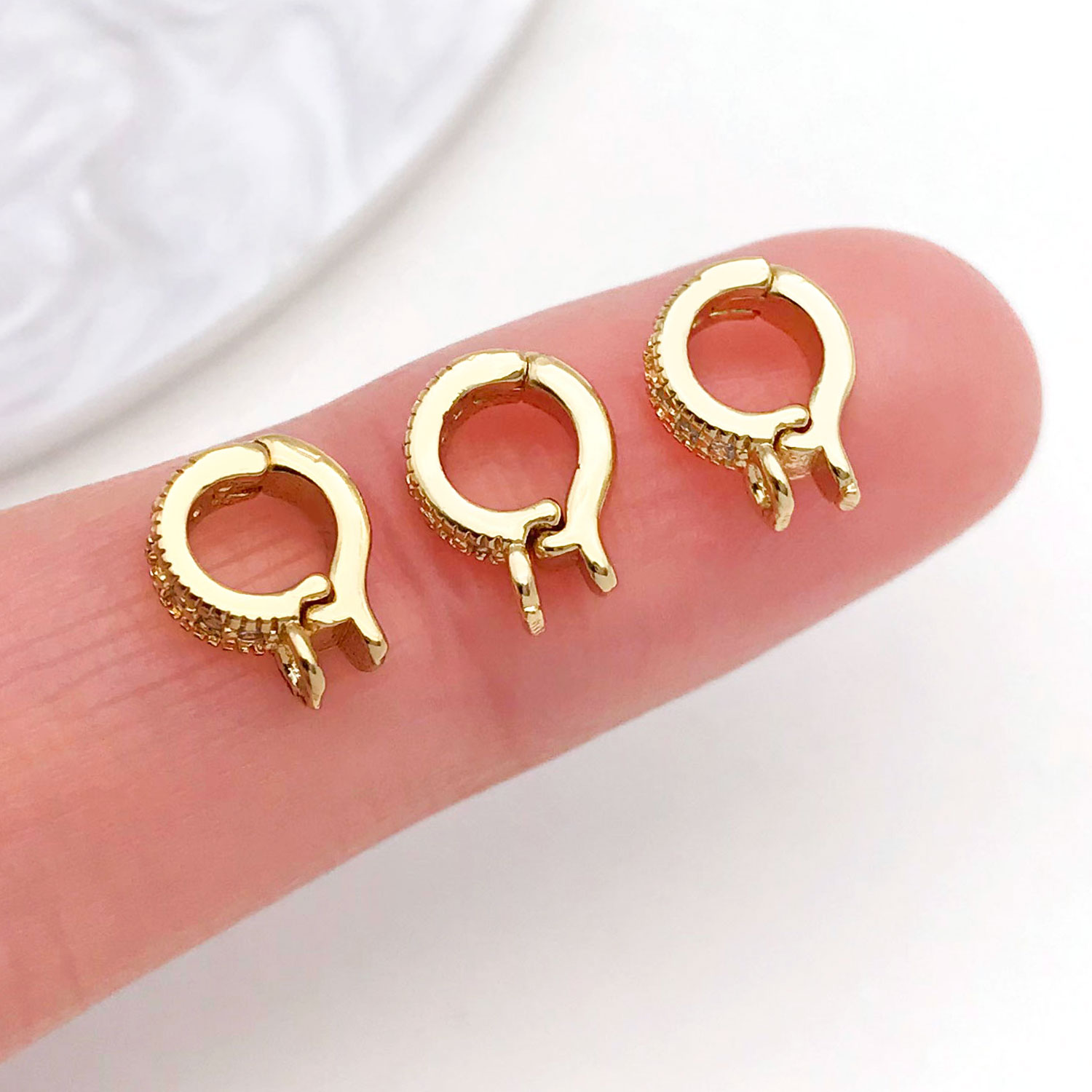 5 pièces 18K véritable plaqué  - Jewelry Making Charms avis et prix