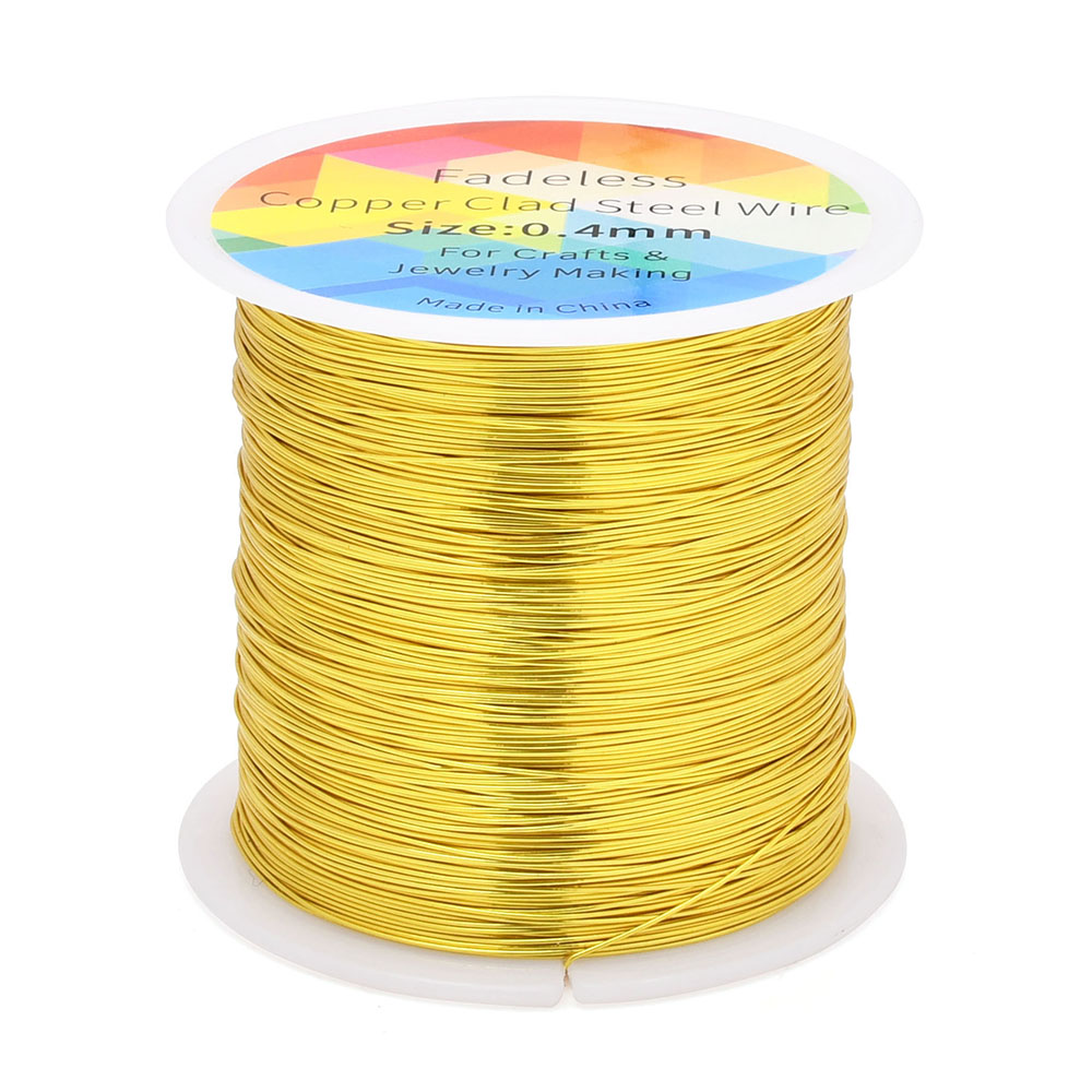 Fil d'acier plaqué cuivre sans - Jewelry Making With Copper Wire avis et prix
